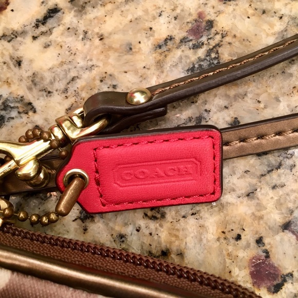 Coach Mini Clutch Wristlet - Picture 2 of 5